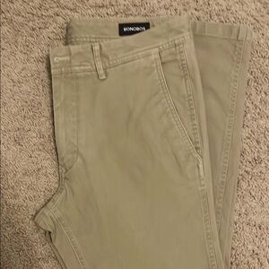 Bonobos Men's Skinny 32/28 Khaki Cotton Chinos